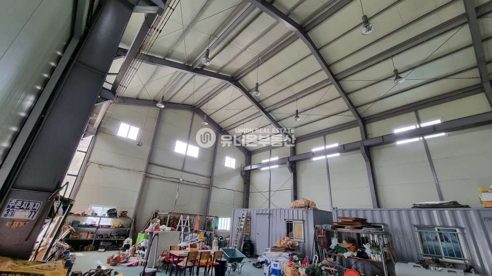 경남 김해시 주촌면 양동리 마당 넓고 관리 잘된 김해 주촌 공장 매매 대600평 건 120평 매매 매물번호 10034 사진 1